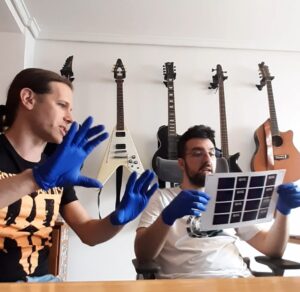 Manu y Arturo, fundadores de OnlyBands